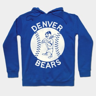 Defunct 70s Denver Bears Baseball Team Hoodie